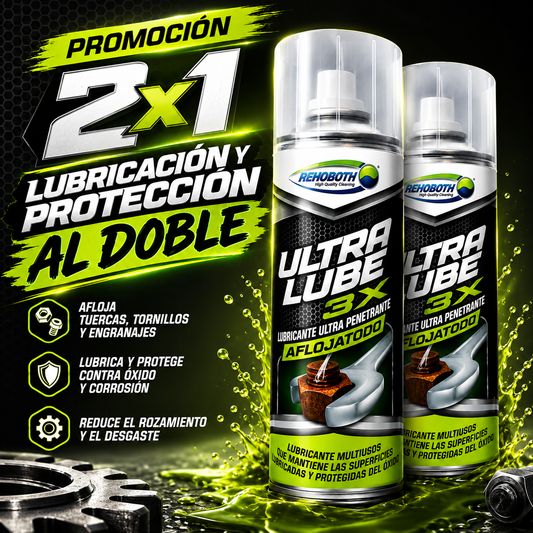 2X1 LUBRICANTE MULTIPROPOSITO ULTRA LUBE®