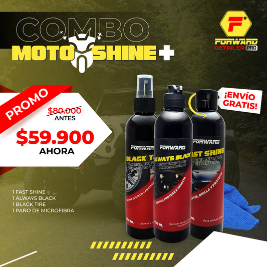 COMBO MOTO SHINE PLUS