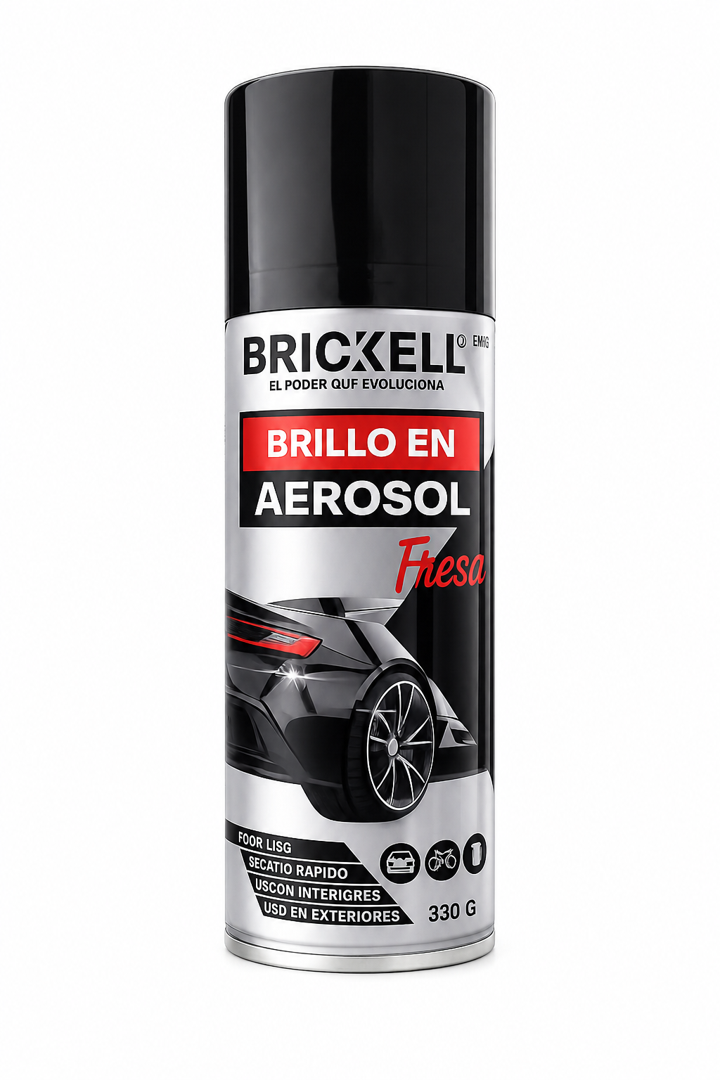 BRILLO EN AEROSOL - NUEVA PRESENTACIÓN.