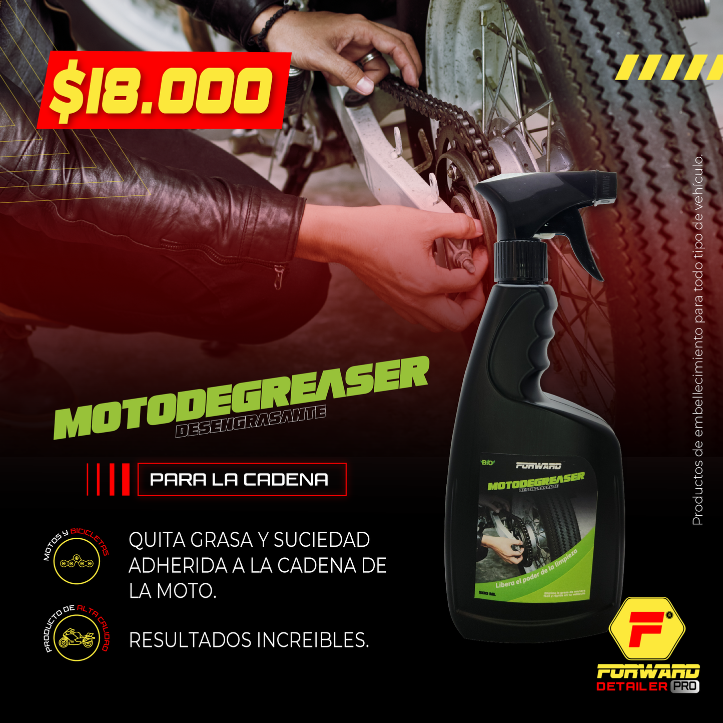 DESENGRASANTE - MOTODEGREASER