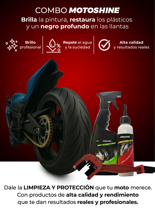 KIT LIMPIEZA PARA CADENA MOTO/BICI