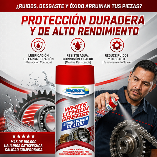 Grasa Blanca de Litio por 450ml