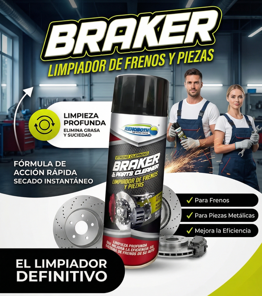 LIMPIADOR DE FRENOS Y PARTES METALICAS